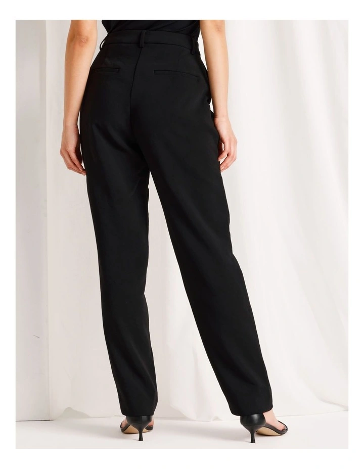Straight Leg Pant in Black image 5