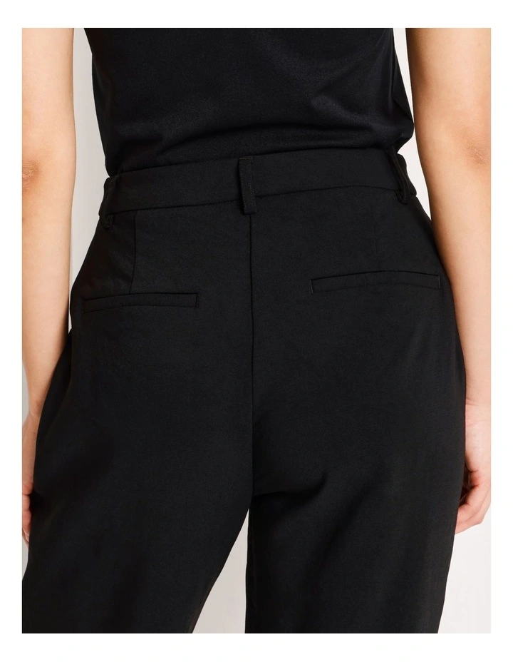 Straight Leg Pant in Black image 6