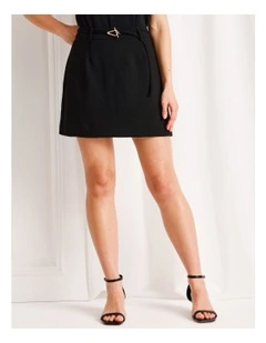 Mini Skirt in Black