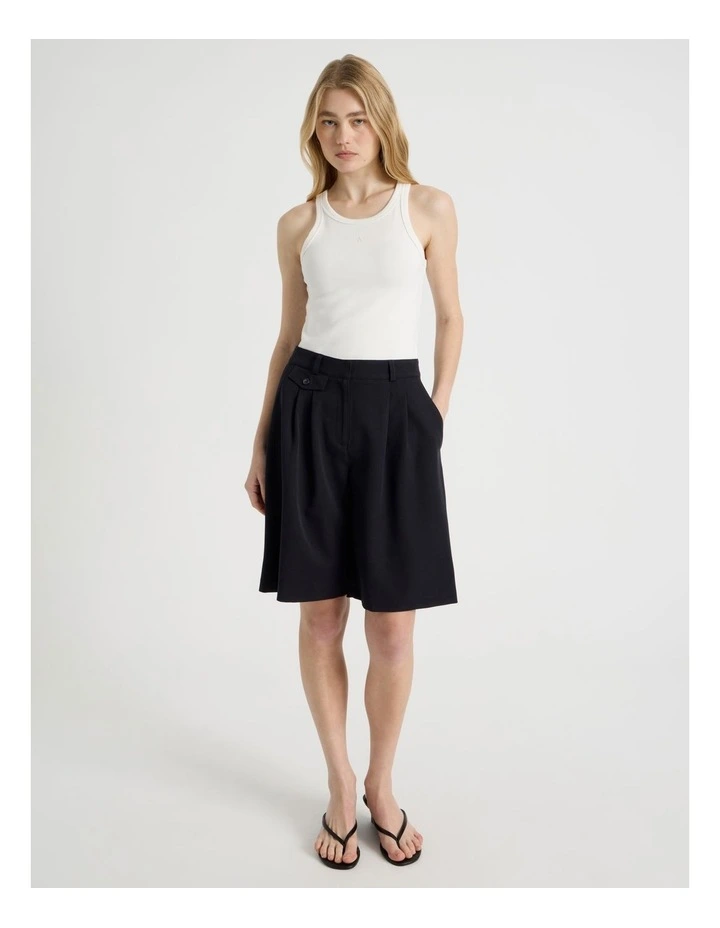 Racer Tank in White image 2