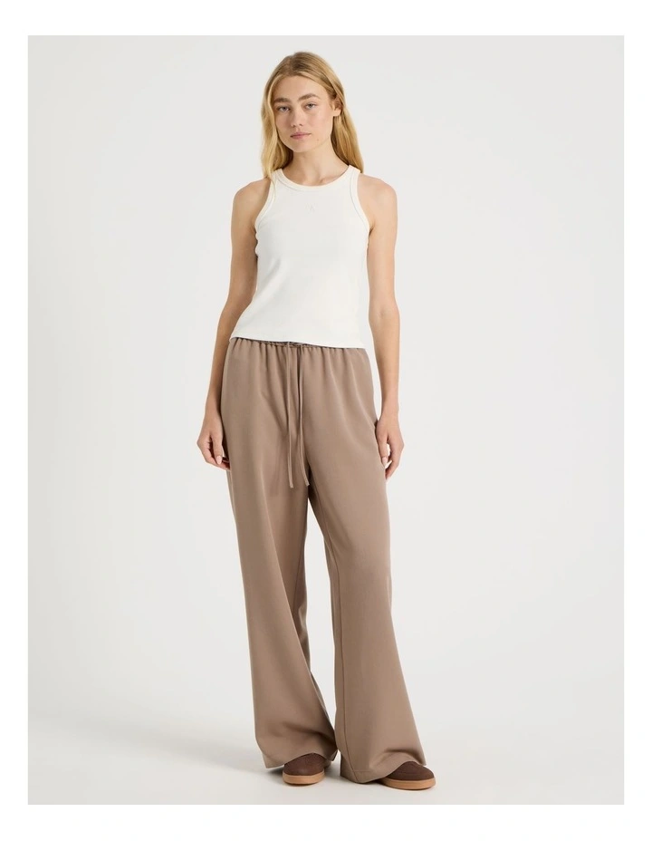 Racer Tank in White image 3