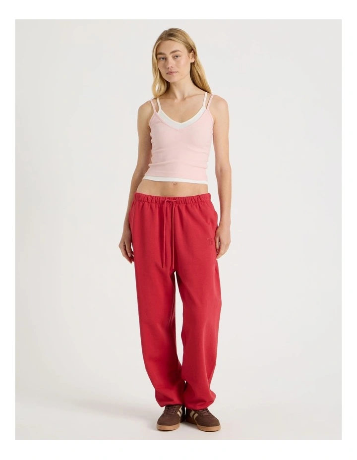 Double Layer Cami in Pink image 3