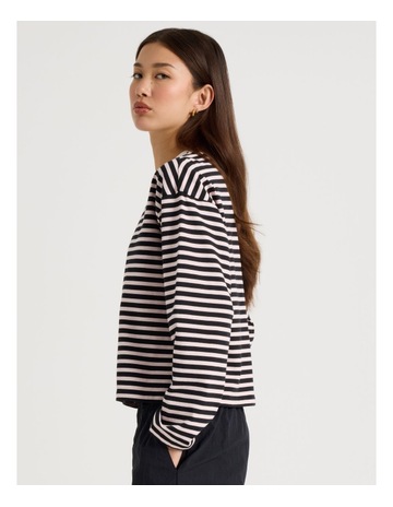 Pink Black Stripe colour