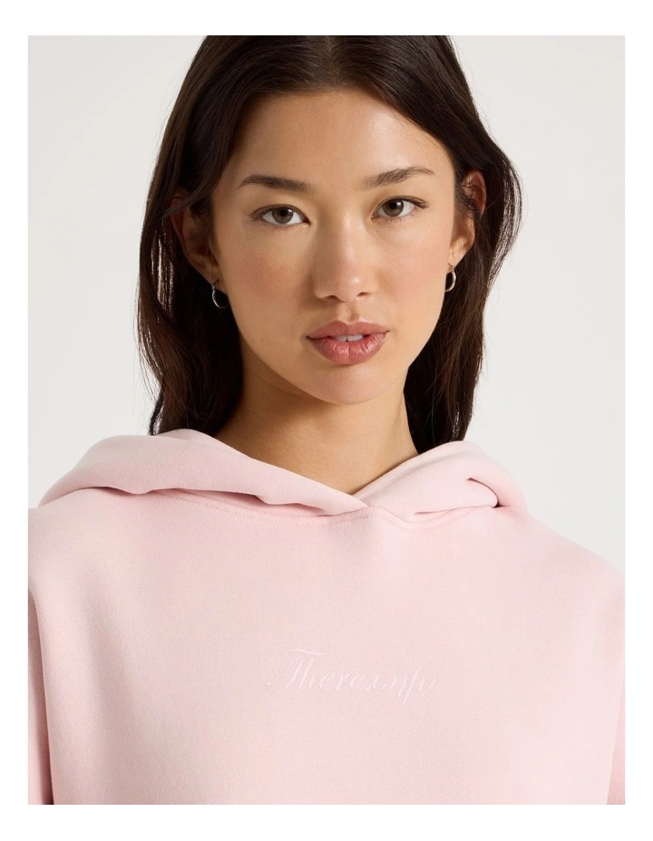 Acid Wash Sweat Top in Potpourri Pink image 4