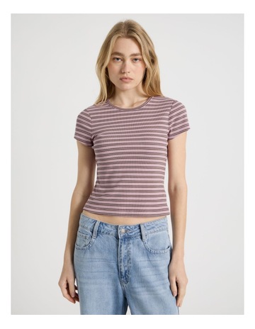 PINK/GREY STRIPE #21 colour