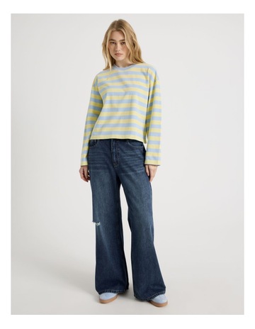 SKY BLUE/ PALE YELLO colour
