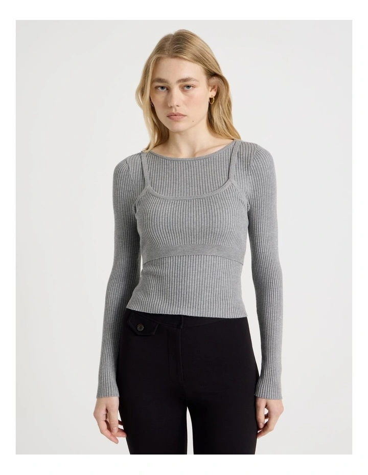 Double Layer Lightweight Knit image 1