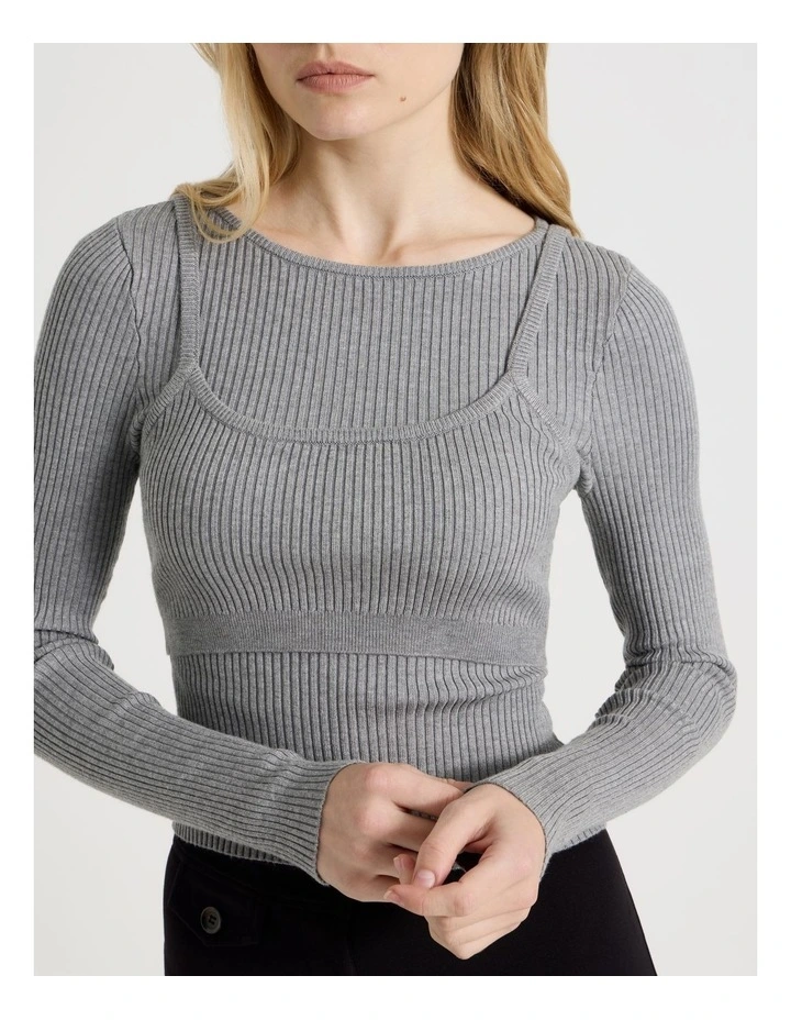Double Layer Lightweight Knit image 3