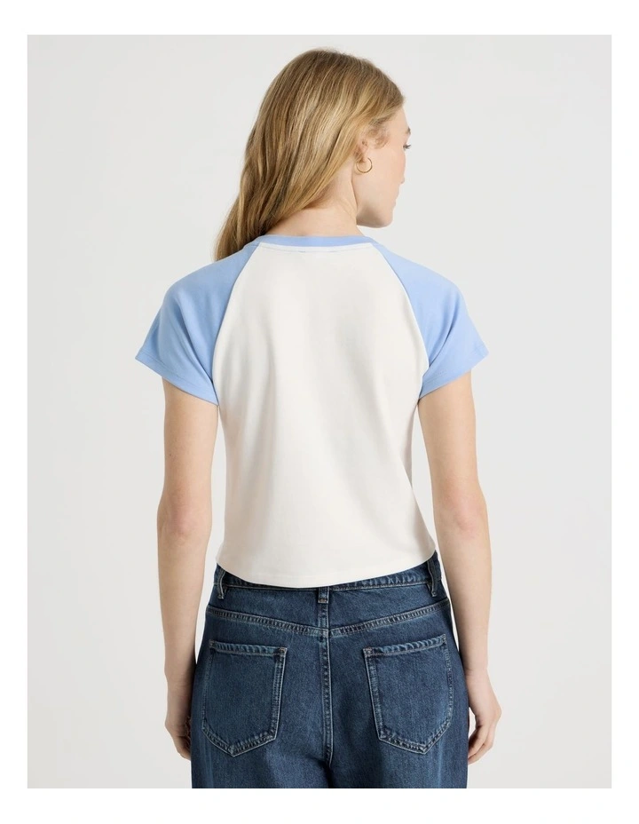 Raglan Graphic Tee image 5