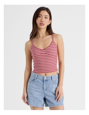 RED/WHITE STRIPE colour