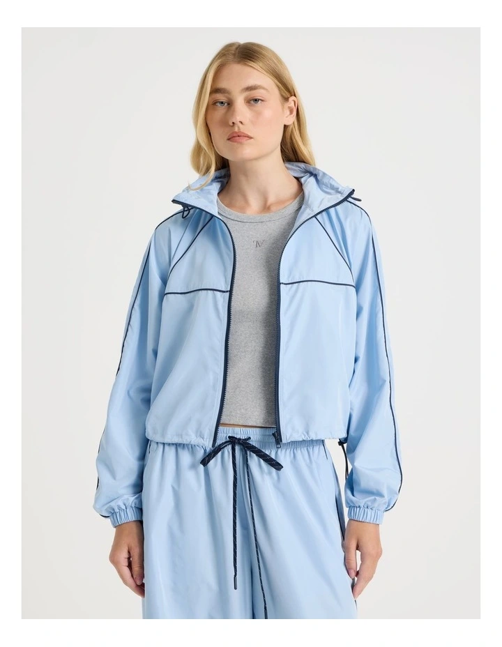 Windbreaker Zip Through in Blue image 1
