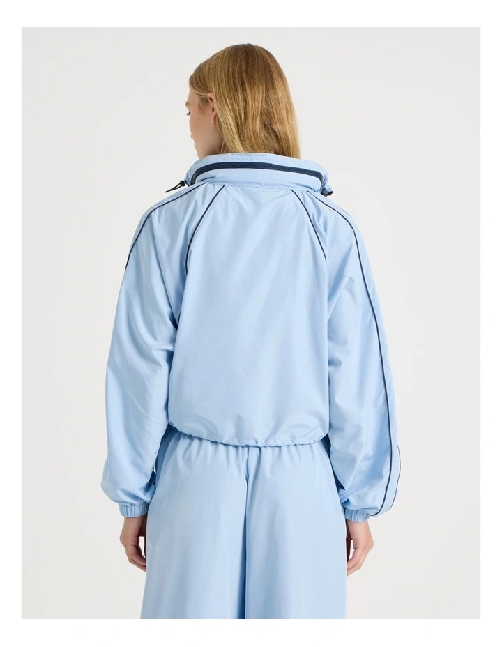 Windbreaker Zip Through in Blue image 5