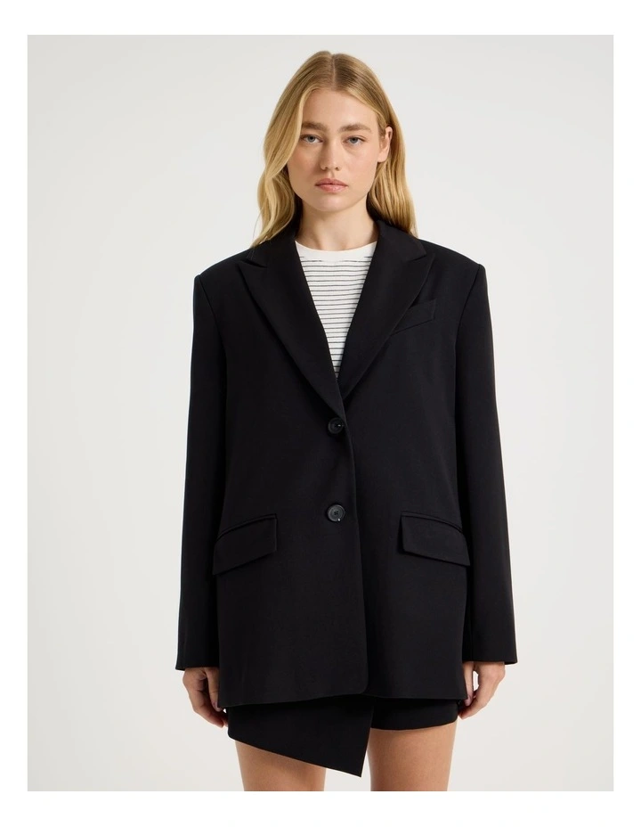 Oversized Blazer in Black image 5
