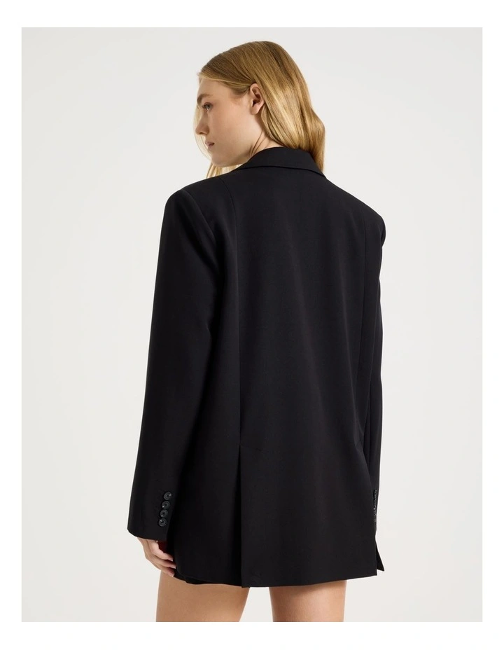 Oversized Blazer in Black image 6
