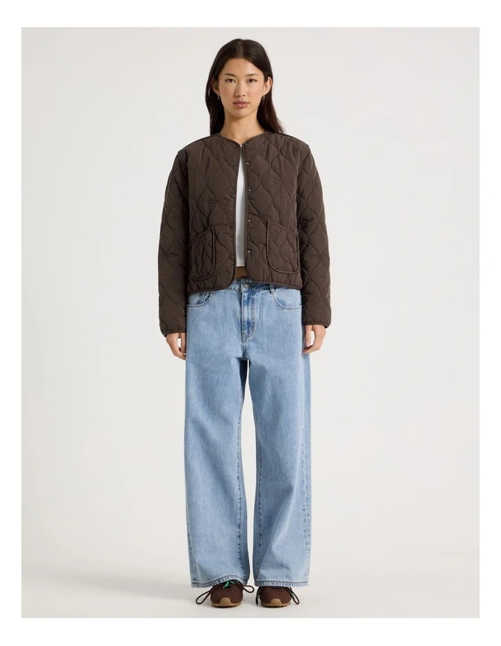 Quilted Jacket in Bracken image 7