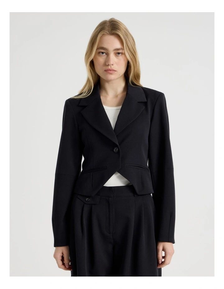 Balloon Sleeve Blazer image 1