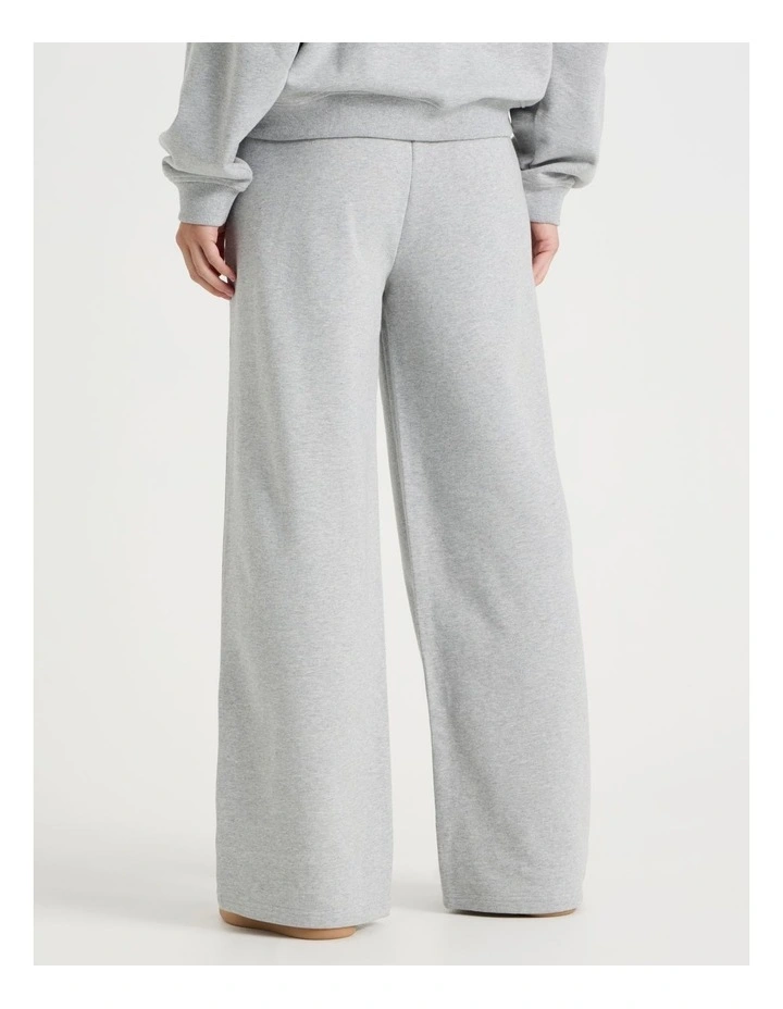 Wide Leg Jogger in Grey Marle image 6