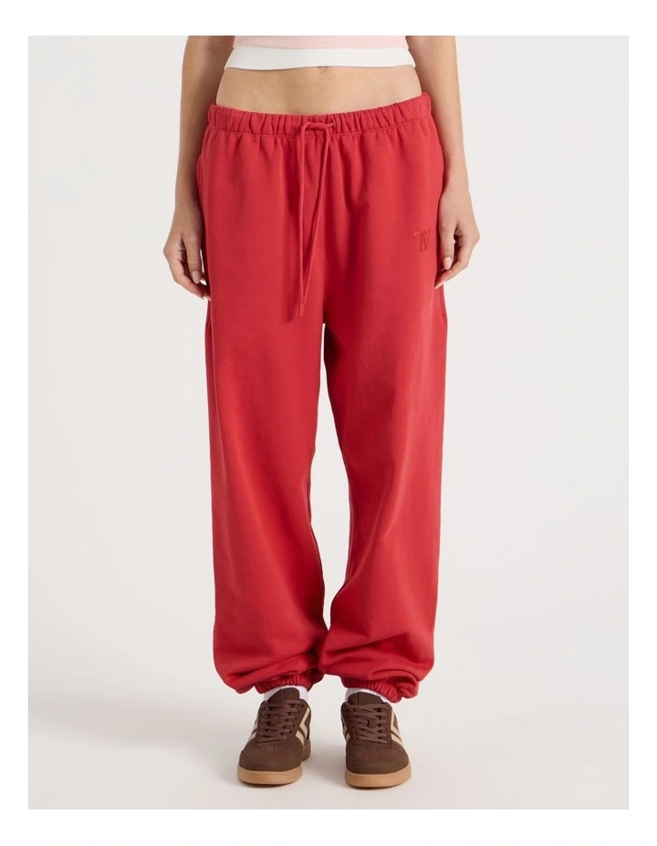 70's Jogger in Red image 5