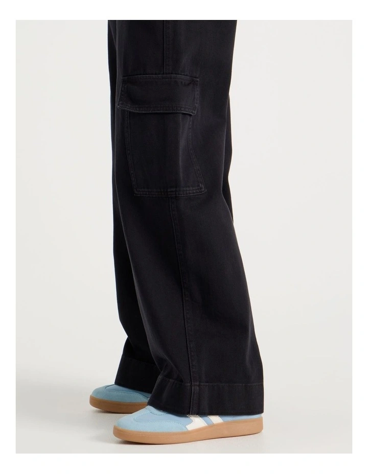 Cargo Pants in Black image 4
