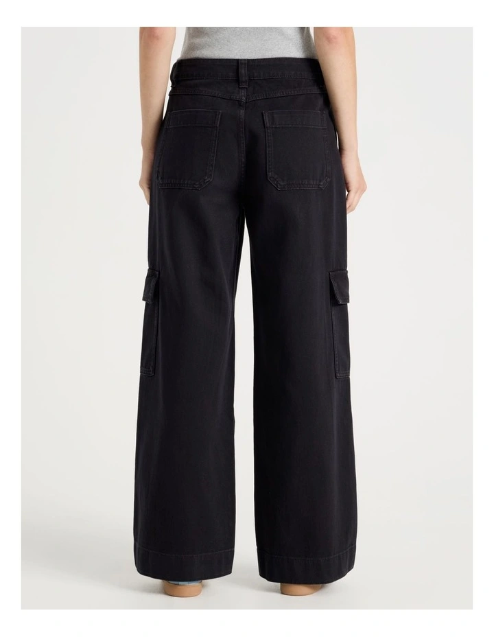 Cargo Pants in Black image 6