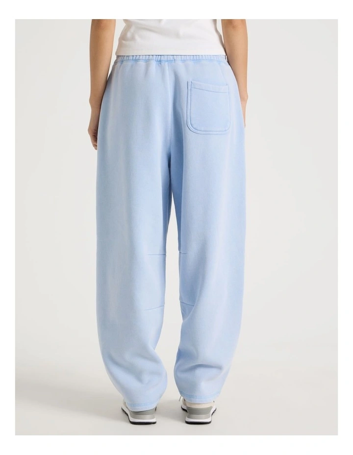 Acid Wash Sweat Pants in Blue image 6