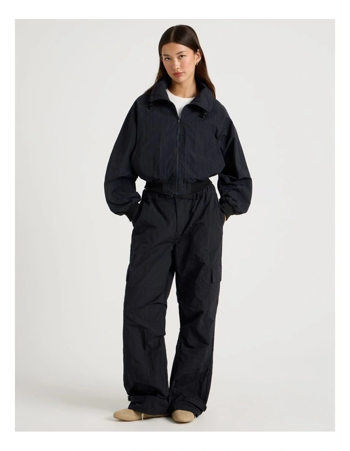 Utility Cargo Pants in Jet Black image 1