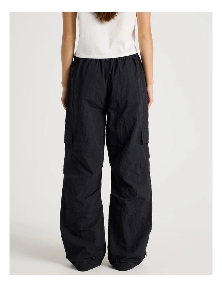 Utility Cargo Pants in Jet Black image 5