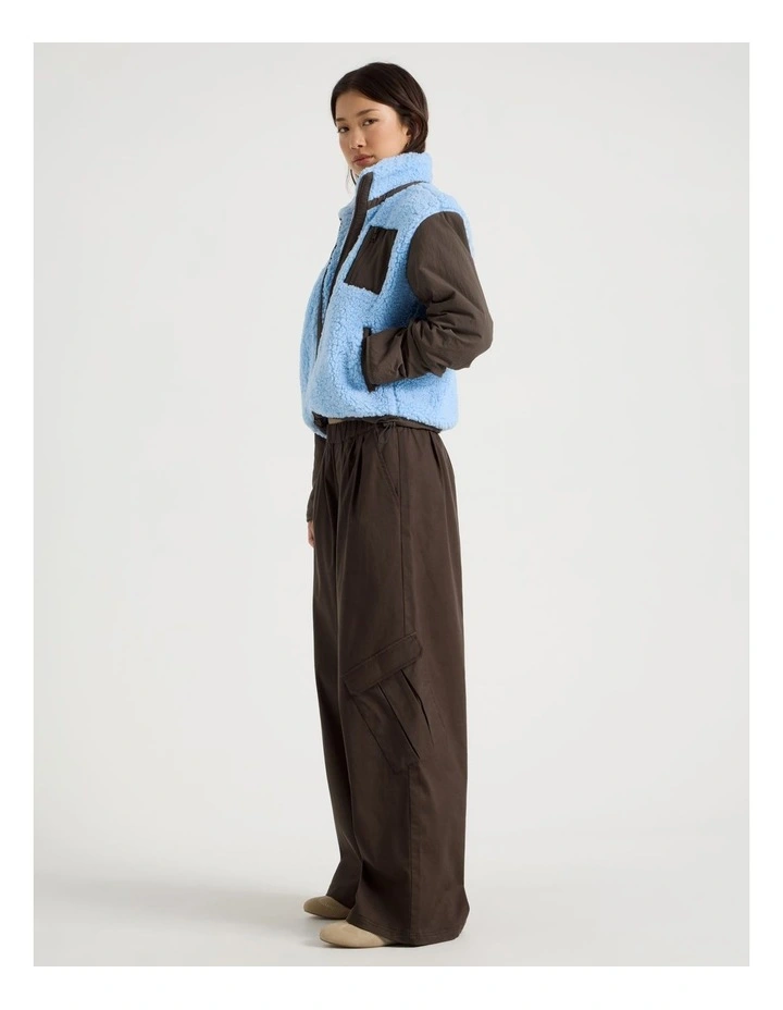 Cargo Wide Leg Pants in Bracken image 1