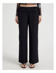 Fold Back Waist Pant