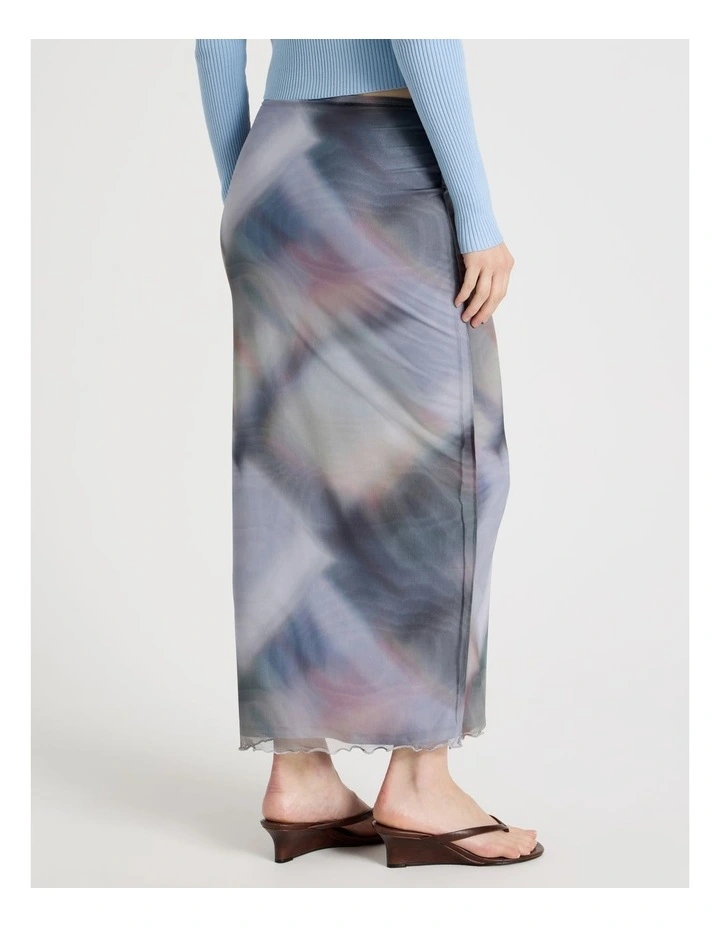 Mesh Midi Skirt image 5