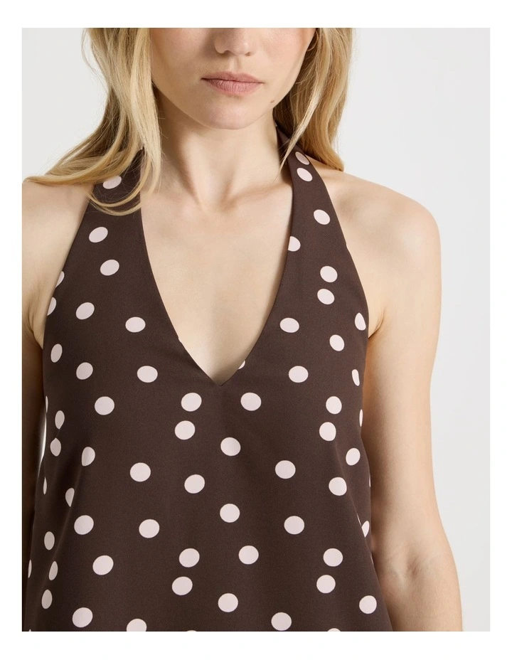 Sleeveless Halter Dress image 3