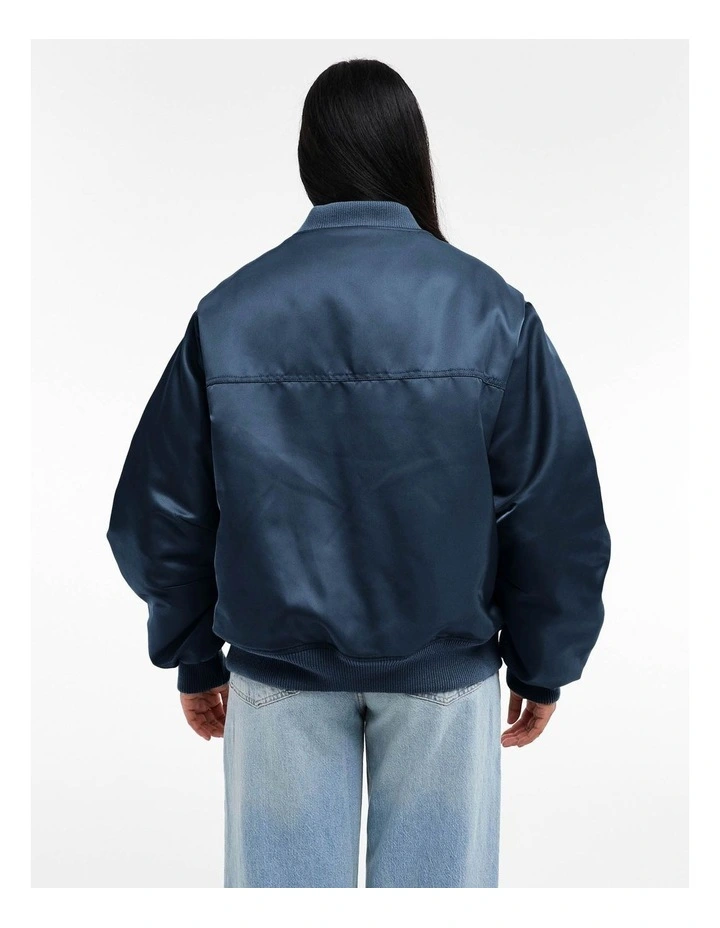 Sava Bomber Jacket in Blue image 2