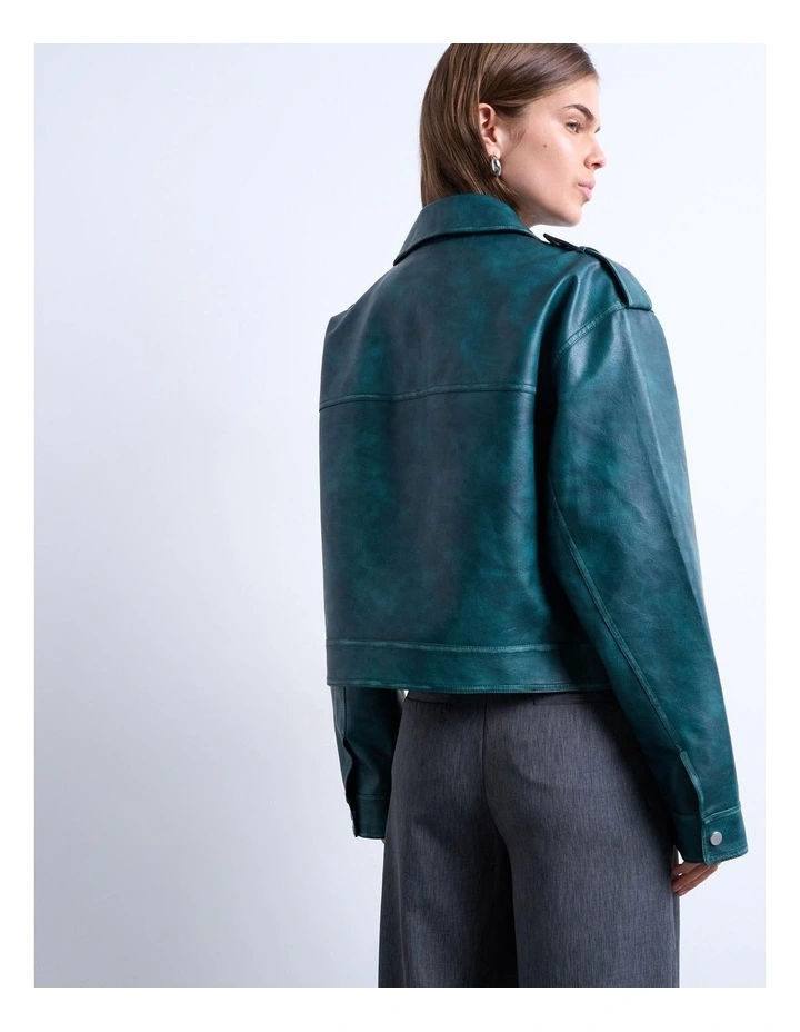Noa Washed ZIP Jacket image 4
