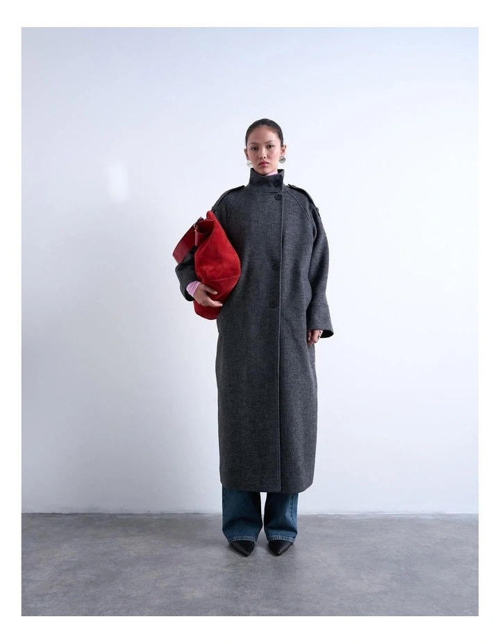 Jolie Coat in Black image 1
