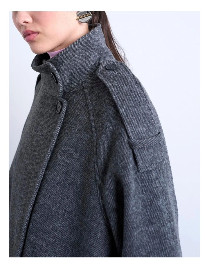 Jolie Coat in Black image 3