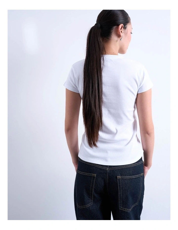 Everyday Top in White image 3