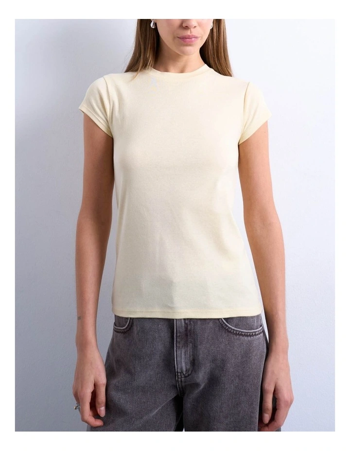 Everyday Top in Lt Yellow image 3