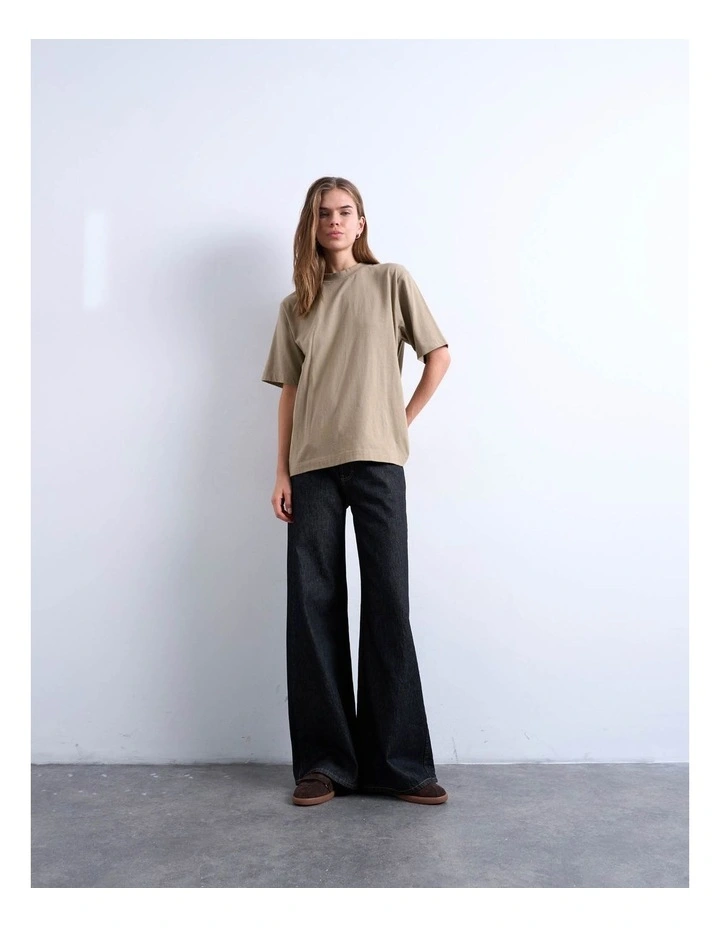 Premium Basic T-Shirt in Stone image 1