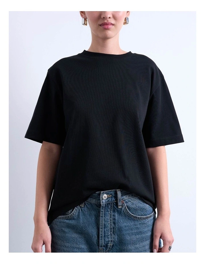 Premium Basic T-Shirt in Black image 3
