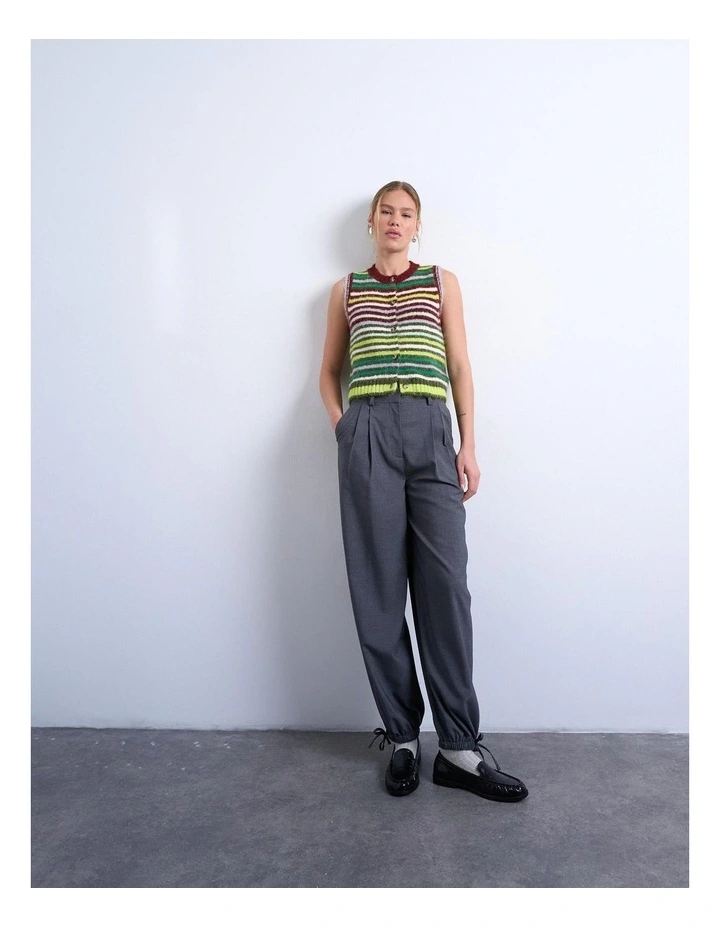 Caro Stripe O-Neck Vest image 4