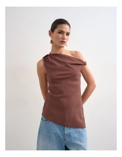 Talula Top in Brown