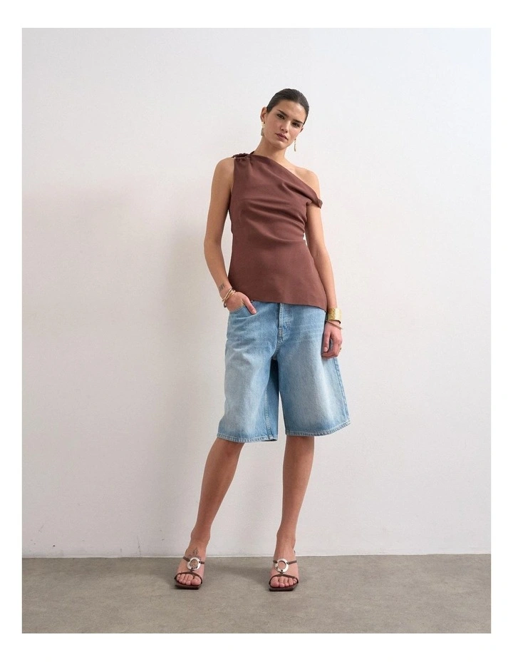 Talula Top in Brown image 4