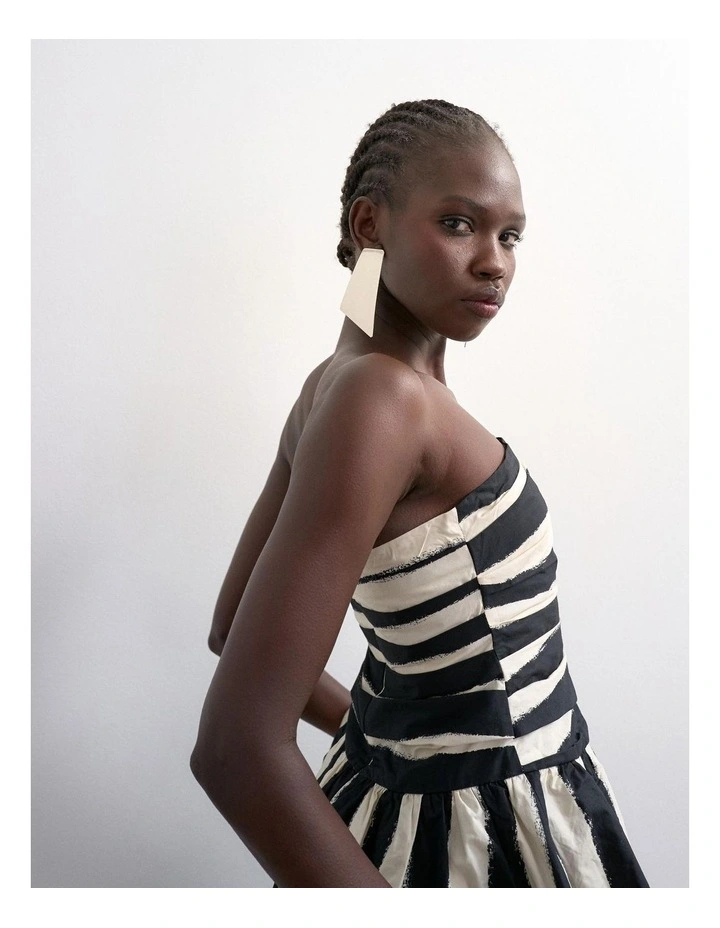 Solde Bandeau Peplum Top image 3