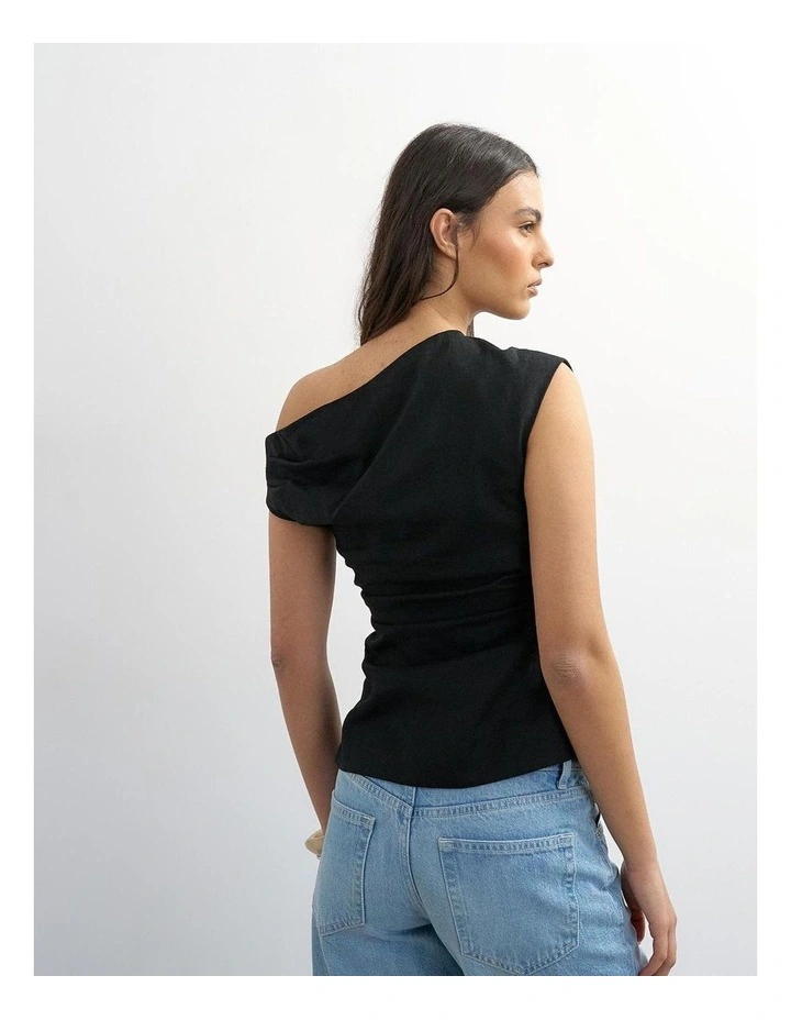 CASA CINCHED WAIST TOP image 4