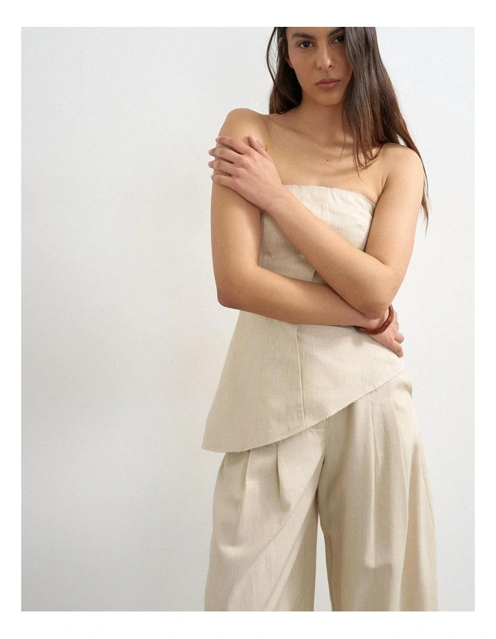 SINA ASSYMETRIC BANDEAU TOP image 3