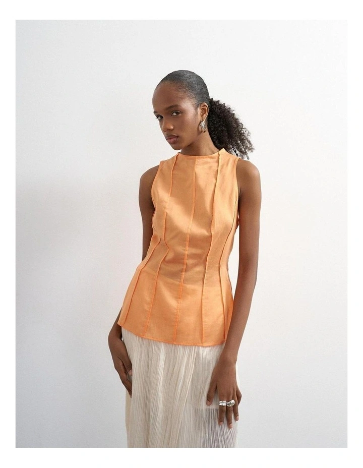 Simone Seamed Top image 2