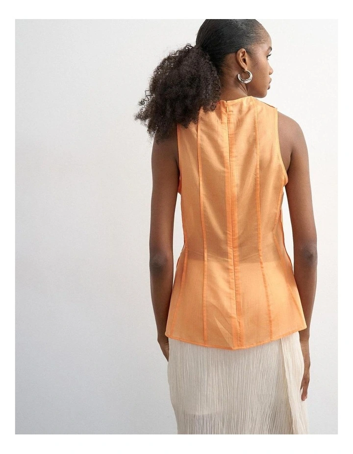 Simone Seamed Top image 4