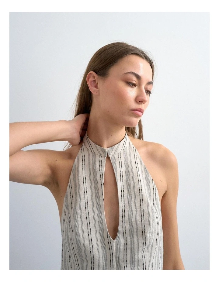 FLORA HALTER TOP image 2