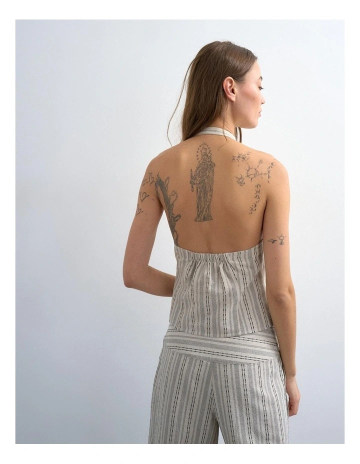 FLORA HALTER TOP image 4