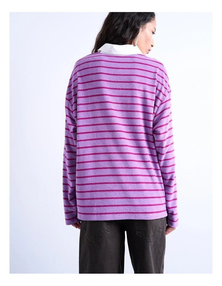 DEMI OVERSIZED POLO image 4